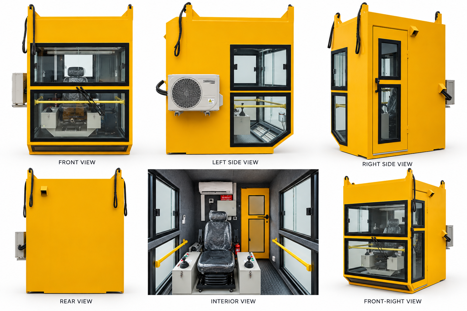 NCS crane operator cabin – pramoninio krano operatoriaus kabina